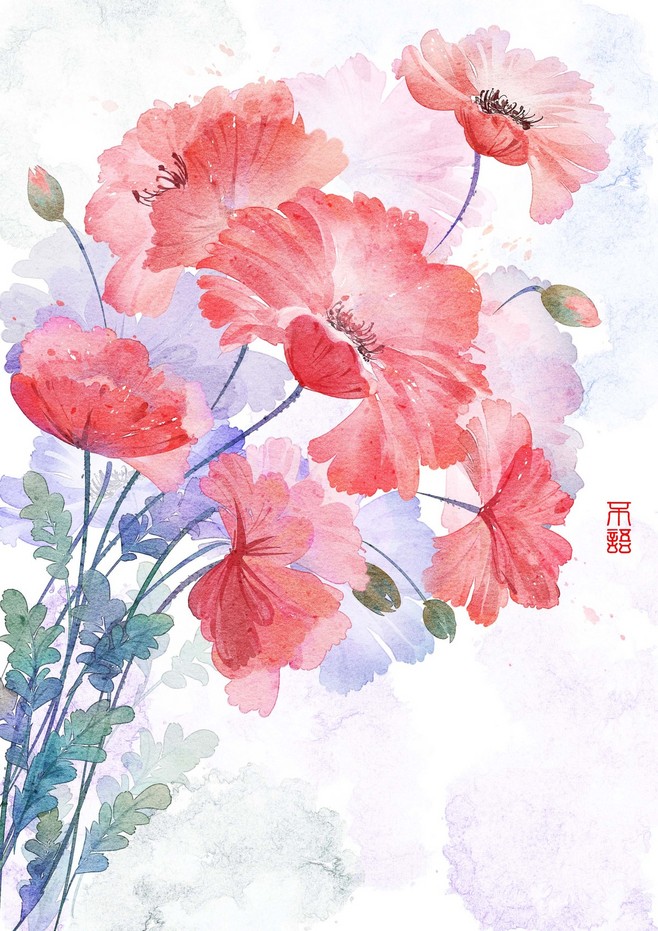 不語長如醉 水墨花卉間的哲學秘境